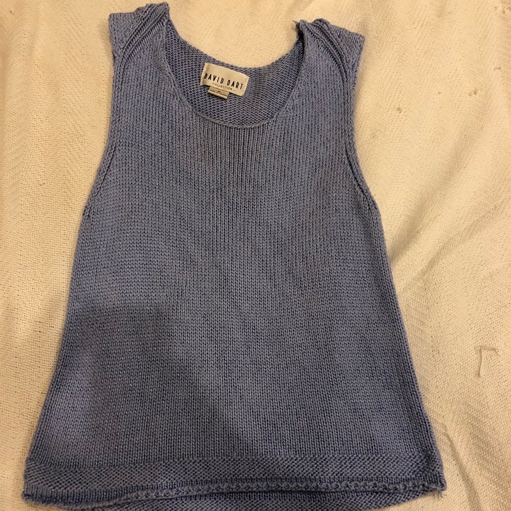 Knit sleeveless top